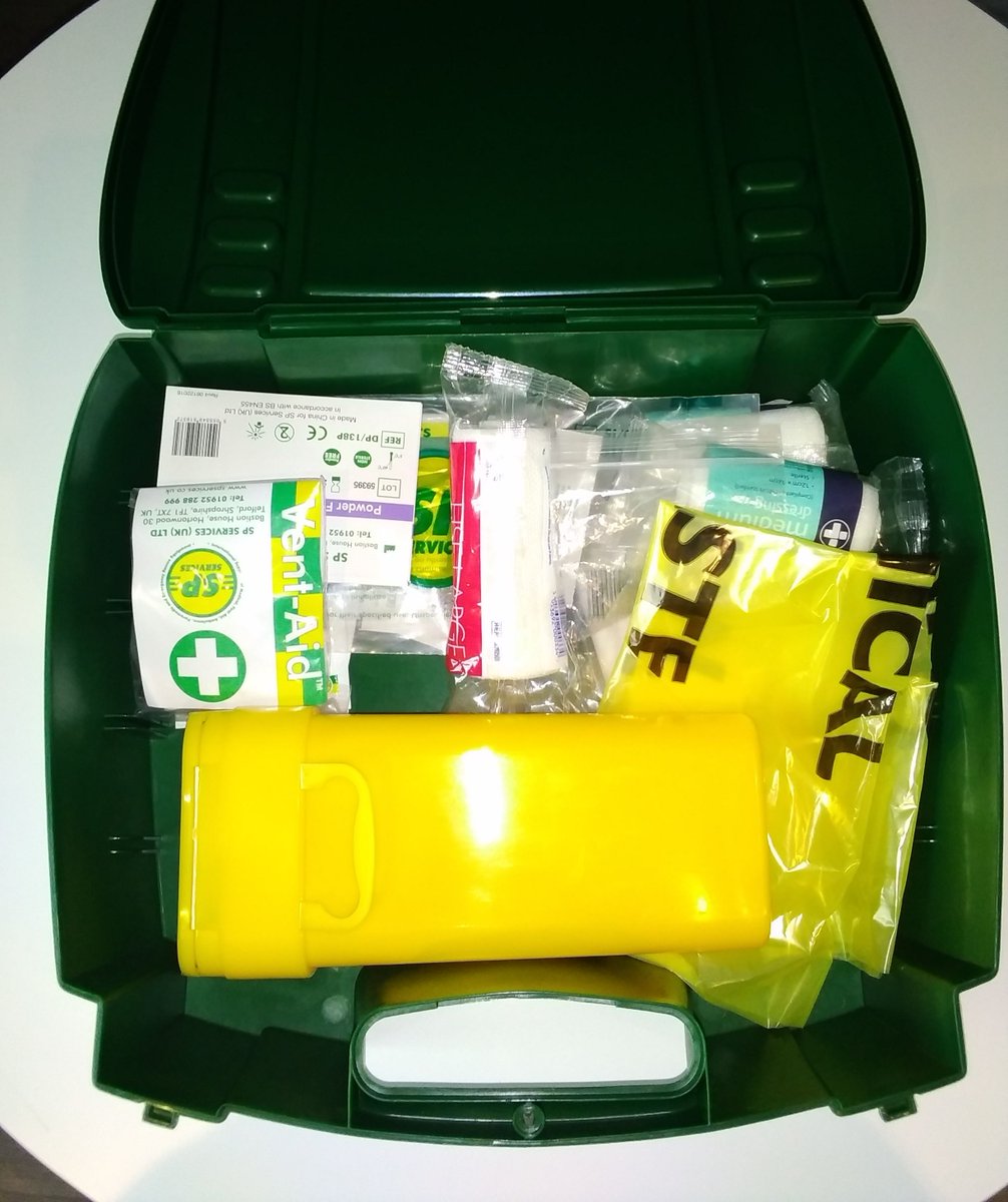 asia_security's tweet photo. Just checking our first aid kit is ready to go..looking a bit emty any ideas on what's useful in your kits? https://t.co/l7qeB2BaCD