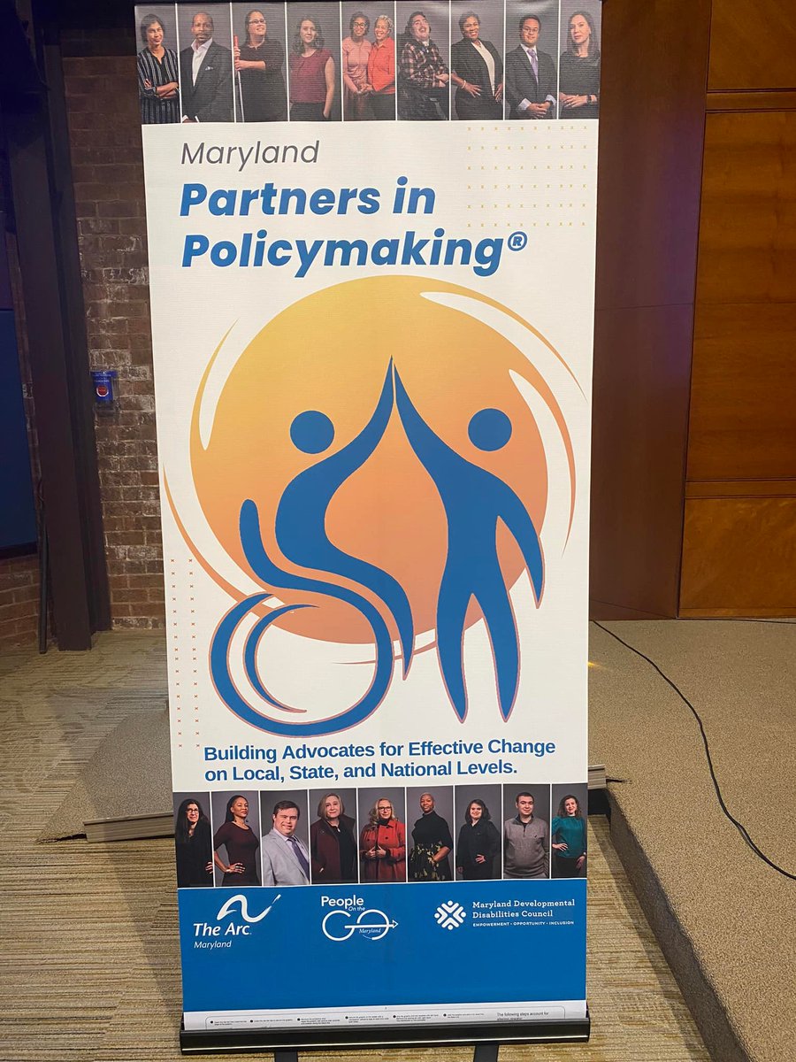 MDDisabilities's tweet photo. Apply before 9/14 for the @thearcmd's Partners in Policymaking class!  You will gain so much knowledge and your advocacy skills will expand!  @MdDDCouncil @PeopleOnTheGoMD #Advocacy #PartnersInPolicymaking

https://t.co/hXDzuYe4W6 https://t.co/Y7eIjKeyfl