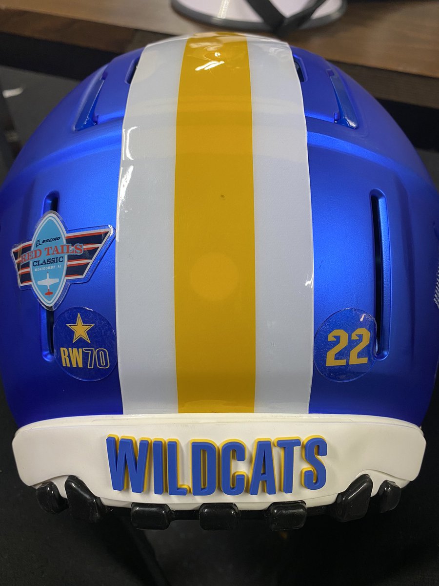 Helmet stripe and decal day. 10 Days until kickoff!! Each helmet this season will have a RW70 Decal on it in honor of the late Rayfield Wright; who was a 2X Super Bowl Champion with the Dallas Cowboys, 6X Pro-Bowler and 2006 NFL HOF inductee. Your legacy will live on forever.