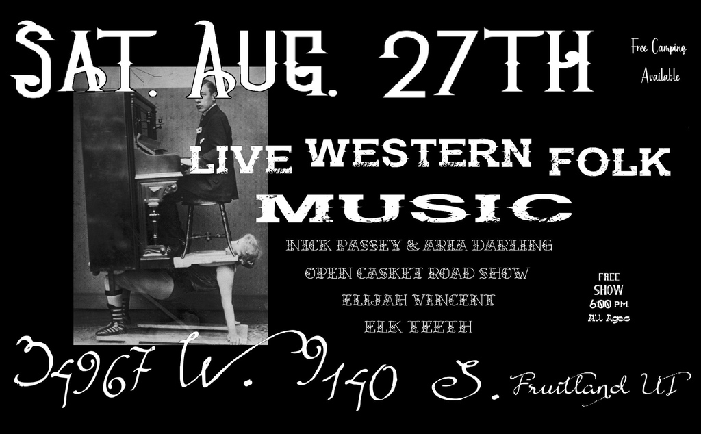 This weekend we play up in Park City Pendry again and then we’re shooting over east to Fruitland UT for a Utah music showcase. 

We’d love to have you. Here are the details on the shows:

Friday - Park City
nickpassey.com/event/pendry-p…

Saturday - Fruitland
facebook.com/events/7171639…
