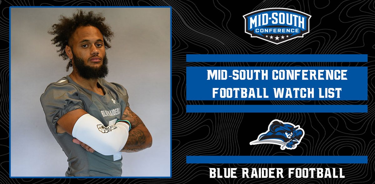 LWUAthletics's tweet photo. Football: Six Blue Raiders Named to MSC Football Preseason Watch List
 - https://t.co/QSBhfhTFW6 https://t.co/nvzQ1w1hii