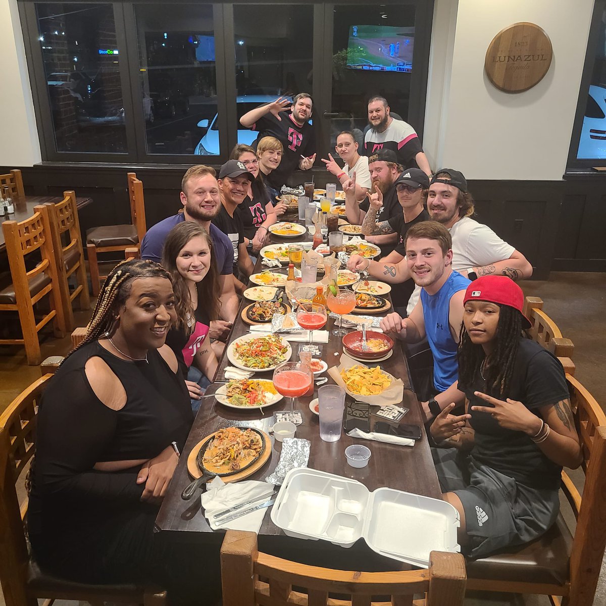 STLWestWV's tweet photo. STL West had our monthly #DinnerforDiamonds. Big congrats to Cody and the LSL team for taking that #1 spot in the district! Check out our diamond players too! Thanks for all of your hard work! @WirelessVision @thatsammori #Wvistheplacetobe #seeyanextmonth https://t.co/XIn9VmJPJd