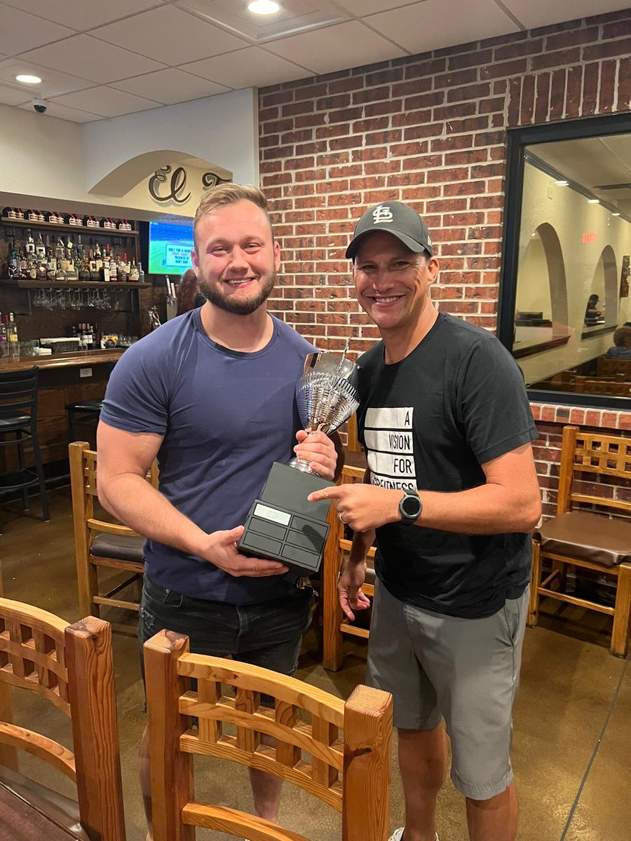 STLWestWV's tweet photo. STL West had our monthly #DinnerforDiamonds. Big congrats to Cody and the LSL team for taking that #1 spot in the district! Check out our diamond players too! Thanks for all of your hard work! @WirelessVision @thatsammori #Wvistheplacetobe #seeyanextmonth https://t.co/XIn9VmJPJd