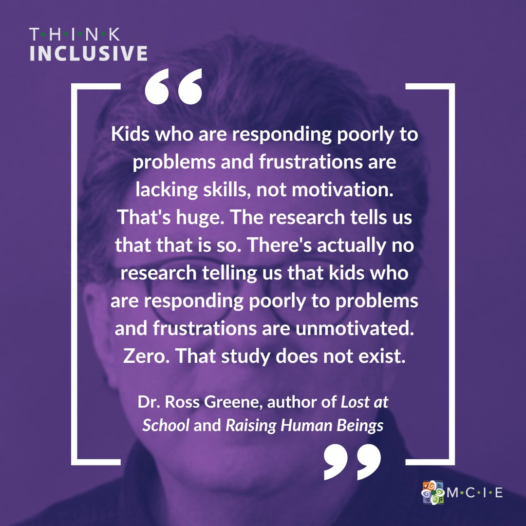 Our podcast is called Think Inclusive where @TheRealTimVegas interviews people about inclusive education and what inclusion looks like in the real world.