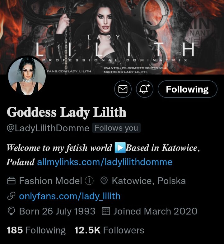 dog_editor's tweet photo. For Goddess @LadyLilithDomme โค
Pls like, rt and follow if u liked my works ๐
#Femdom #findom #mistress #dominatrix #rtslave #rtpigsย #paypig #giantess #Hypnosis #dommedubai #domme #feet #italiandom #slave #feetworship
#dogeditor #goddess #submissive https://t.co/usEckg0T3R