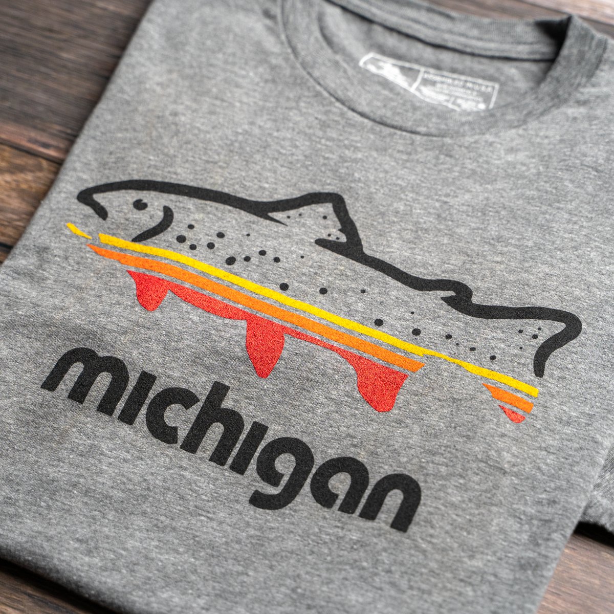 themittenstate's tweet photo. It's a keeper! Design inspired by our state fish, the brook trout. ๐
Inspired by all things Michigan since 2008 -->
๐https://t.co/x0pwtUUKPz
.
.
.
#TheMittenState #Michigan #michiganders #GreatLakesState #MichiganMade #Yoopers #BrookTrout #Trout #FishMichigan #FishingLife https://t.co/3twJf5JUml