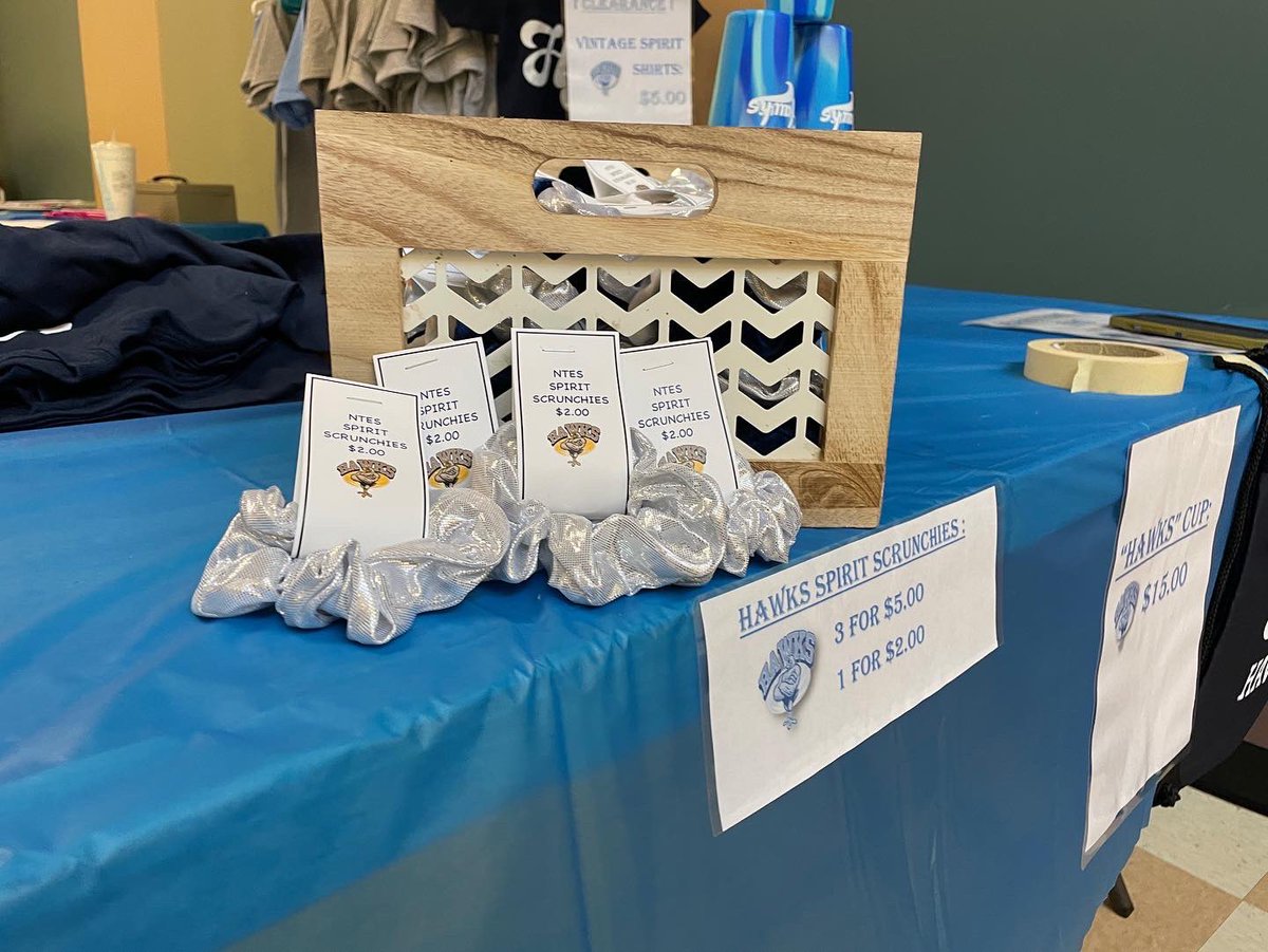 Countdown to Open House is on!! New spirit wear items on sale tonight and our online store goes live tomorrow.