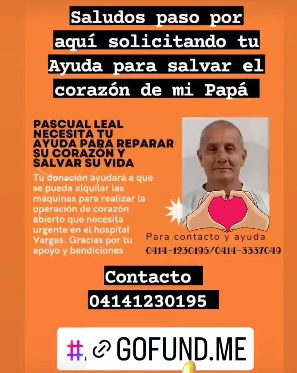 #ServicioPúblico
Vamos a ayudar al papá de un buen amigo!! 
gofundme.com/f/ayuda-a-repa…