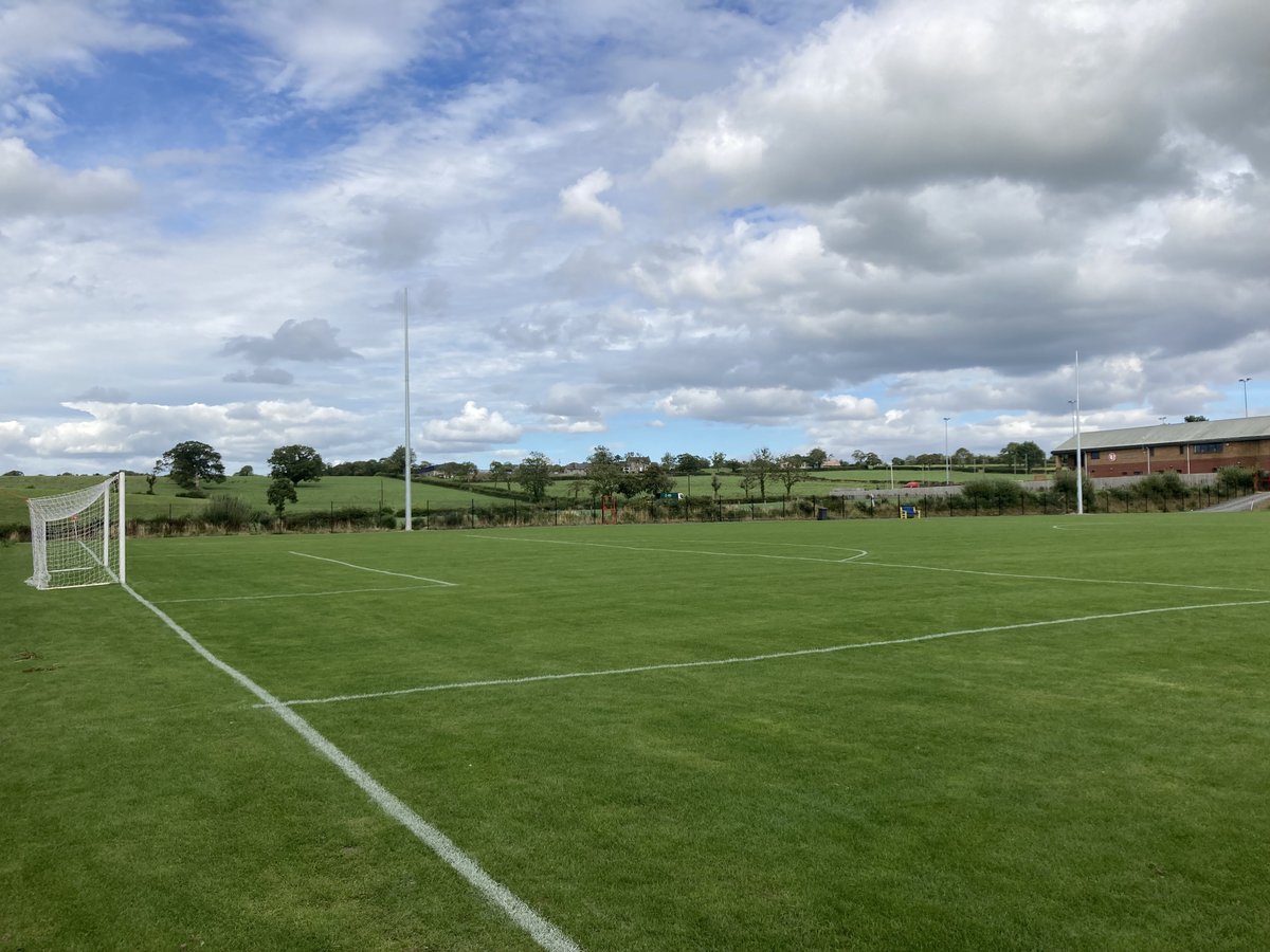 creweutdfc's tweet photo. It was another busy day at Crewe Park as we installed our new floodlights on our second grass pitch as we continue to build for the future #supercrewepark #itsalwaysredandwhite https://t.co/E2TK0kdL1p