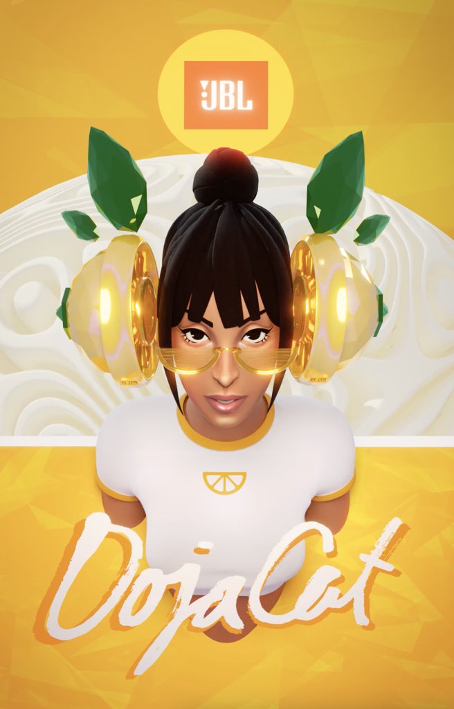 spreefinance's tweet photo. 🫐​ GET INTO IT — Grab your FREE @DojaCat x @JBLaudio NFT for your chance to win a flyaway trip to see Doja perform LIVE at #JBLFest in Vegas — Yuh! Go Lemon &amp; enter for a chance to win a Platinum or Diamond NFT! 🍋 Thought you need to know, mmm!​ https://t.co/GeO0N157dI  #Tezos https://t.co/MBcdNKbqVz