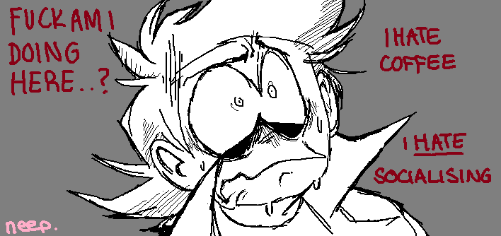 langt_hjemmefra's tweet photo. It's Pond Child Tord, everybody!
He's sweaty! He's unlikable! He's a total jerk stuck in situations he doesn't want to be in! What will the new day bring for him?
#eddsworldrp #ewrp #Sunsetiisms
No bitches, that's for sure. https://t.co/pMPZ9cA5LN