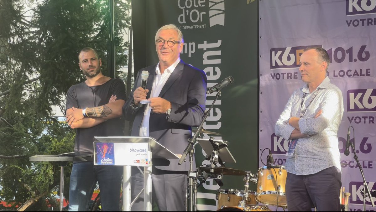 Sauvadet's tweet photo. Showcase du @CD_CotedOr en partenariat avec @k6fm ce soir dans les jardins du Département !

Avec des artistes locaux et nationaux de talent pour nous faire un vivre un beau moment d’été.
La culture en Côte-d’Or c’est partout et pour tous ! 

🎶 #divafaune @elephanzmusic #Malo’ https://t.co/I7qLg0kgKa