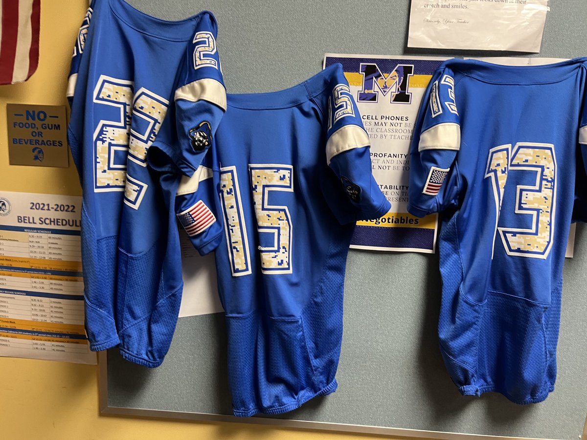 My heart! MHS class of 2023 has represented!
Go #13, 15 and 22!