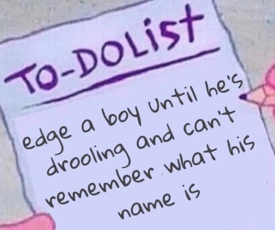 Mistress DJ on Twitter "Good morning. Keeping that checklist simple