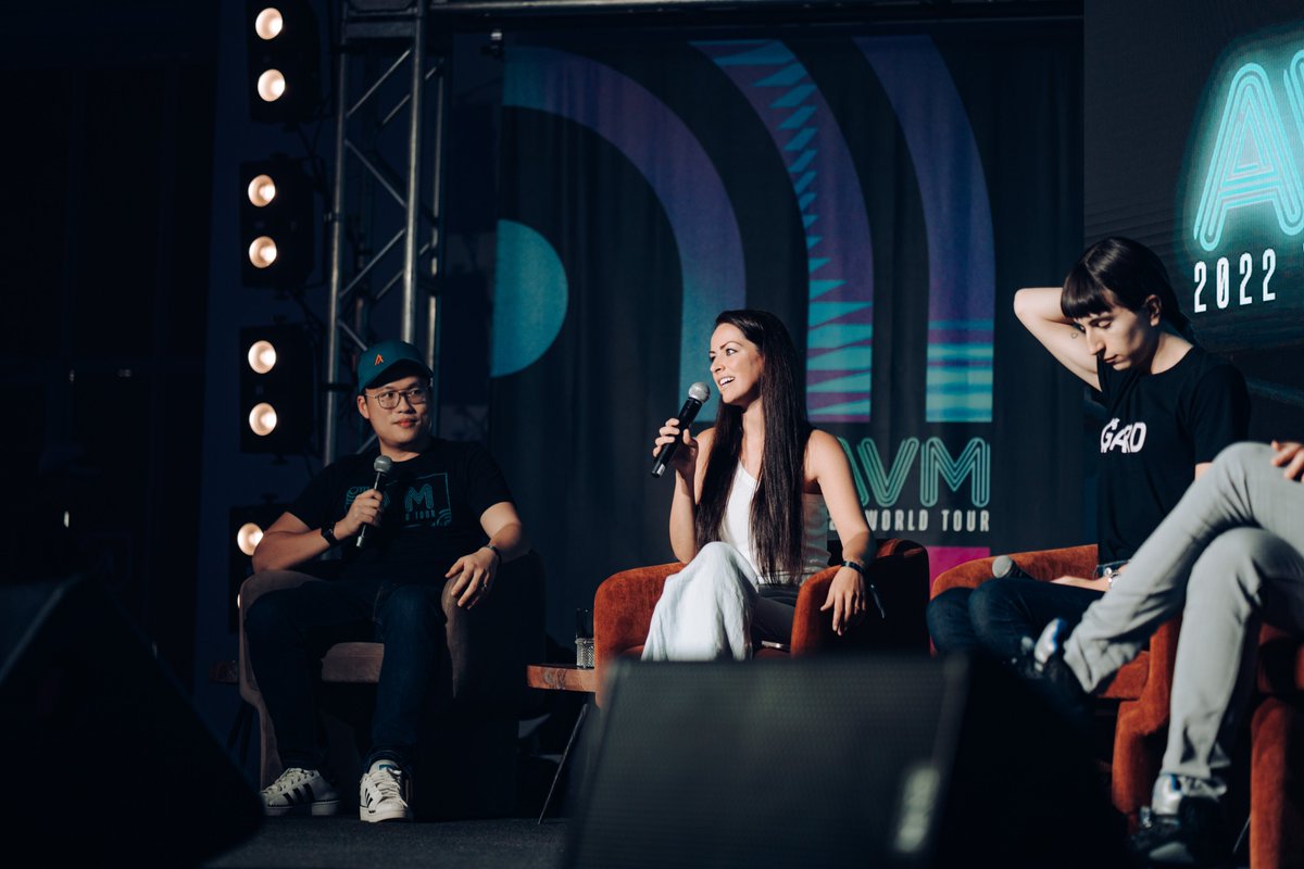 sequencecco's tweet photo. We had the pleasure of being apart of AVM 2022 WORLD TOUR🌎✨ here’s a few photos of the event. Special Thanks To:
@Algorand 
@AlgoFoundation 
@algodevs 
@LightNodeMedia 
@RylieRueda 
@BitDAO_Official 
And many more!
https://t.co/gcL8tlNZbg
https://t.co/YJwV7URxLb https://t.co/dIDrYEeYhi