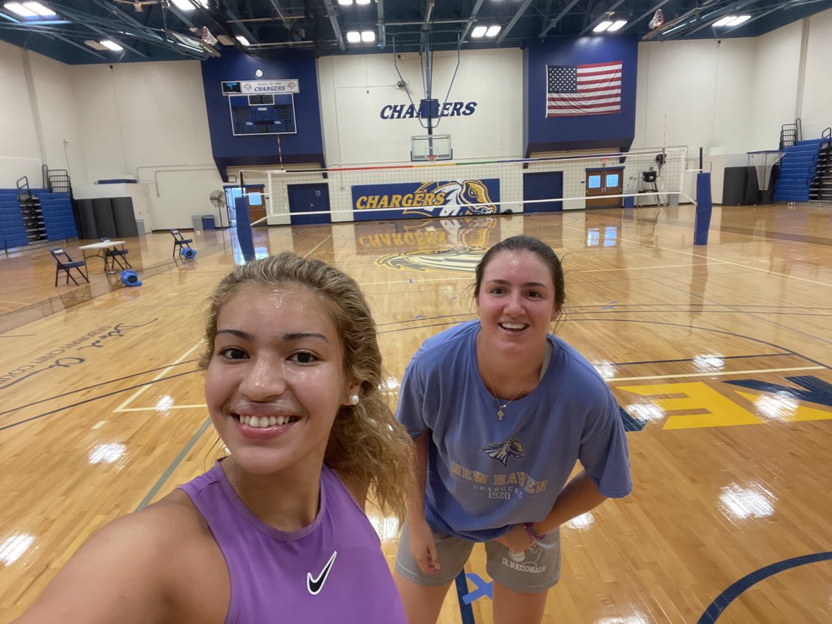 UNewHavenWBB's tweet photo. Gotta love basketball junkies getting after it on there own time this am. Let’s get this season started!
#WhoWillitBe! https://t.co/AX1gFleQjp