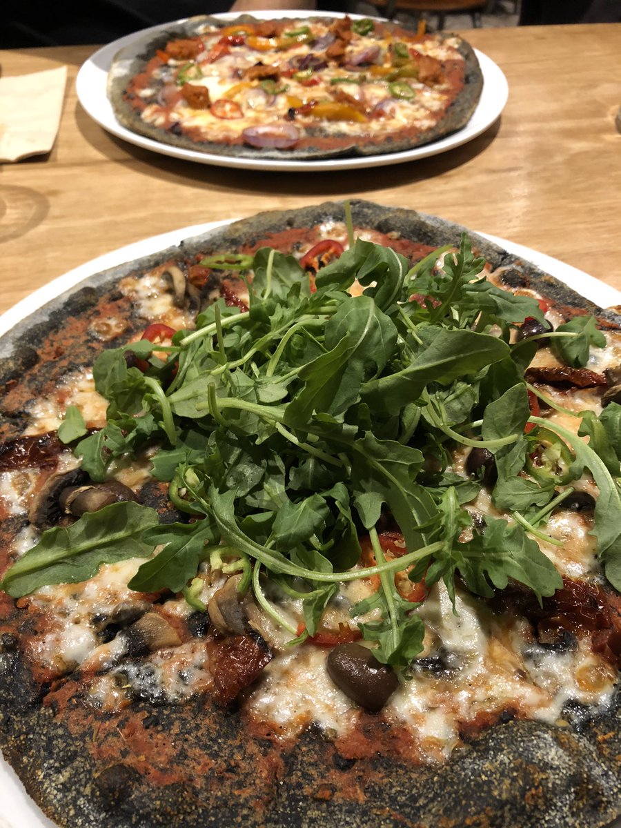 SwamiBaracus's tweet photo. Out with the goons yesterday to celebrate the bro’s big day coming up! And what better way to celebrate than by combining two of my favourite things... Lost Boys &amp; Pizza! 

If you’re a fan of both like me, pop down to @lostboyspizza in N London. Awesome charcoal base pizzas 🍕🧛 https://t.co/fwfPJjLmtP