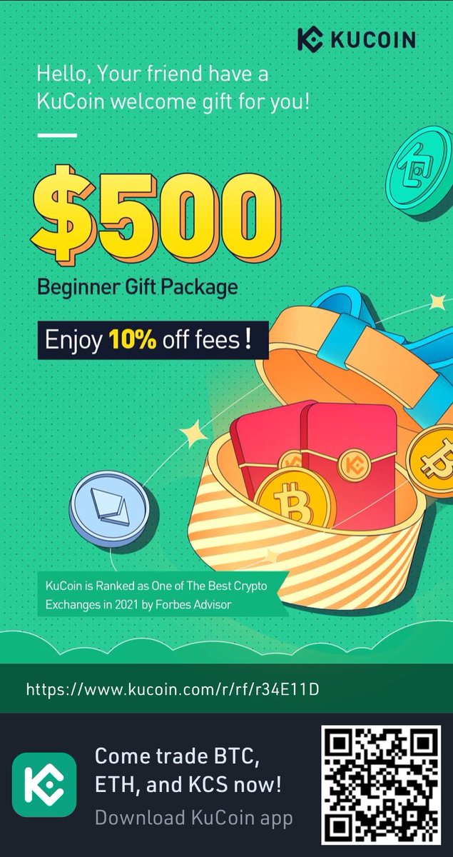BritishDonEth's tweet photo. https://t.co/B5IXj98GoC
1 Out of 4 Crypto Holders Worldwide Is with #kucoin #crypto #cyrptocurrency #investing #digitalcurrency #currencyexchange #tradingplatform #altcoin #registrationgift #signupbonus #referalcode #cryptowallet #cryptomining #cryptowhale #cryptomarket https://t.co/G2quTDyaWK