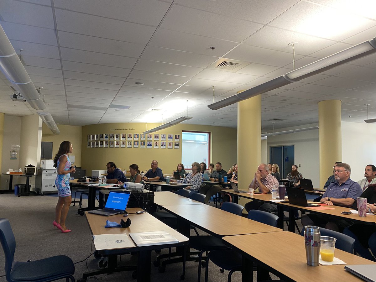 Day 1 with the CCST staff!   It’s going to be a great year.