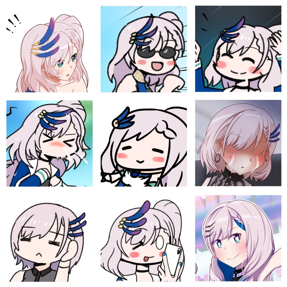 I'm supposed to do this #faceyourart thing with my oshi, right? 