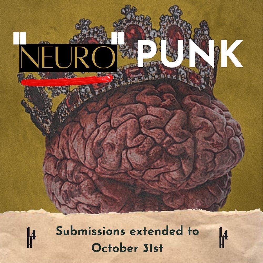 14Hills's tweet photo. We want you to fill in the “Blanks” for our upcoming 29th Issue’s Special Feature theme - “_______ Punk.” Show us your corner of Punk via Flash CNF. Now you’ve got until 10/31. Here are some examples. . .
#ChangingTheView https://t.co/UHTGEpcBeY