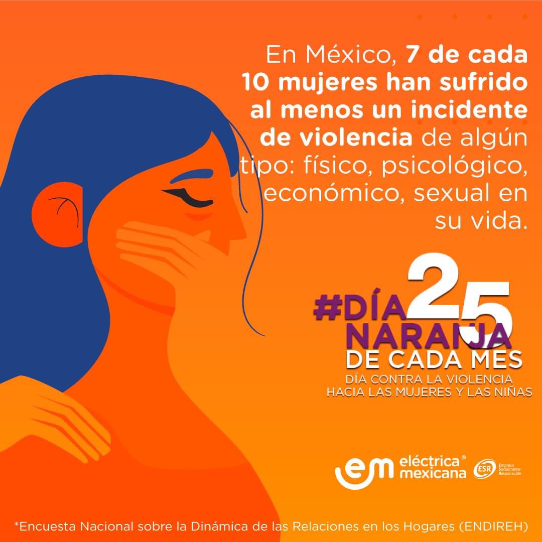 Por una sociedad libre de violencia contra las mujeres y niñas. 

#DíaNaranja <a href="/ONUMujeres/">ONU Mujeres</a> <a href="/GES_Mujer/">GESMujer</a> <a href="/Cemefi/">Centro Mexicano para la Filantropía</a>