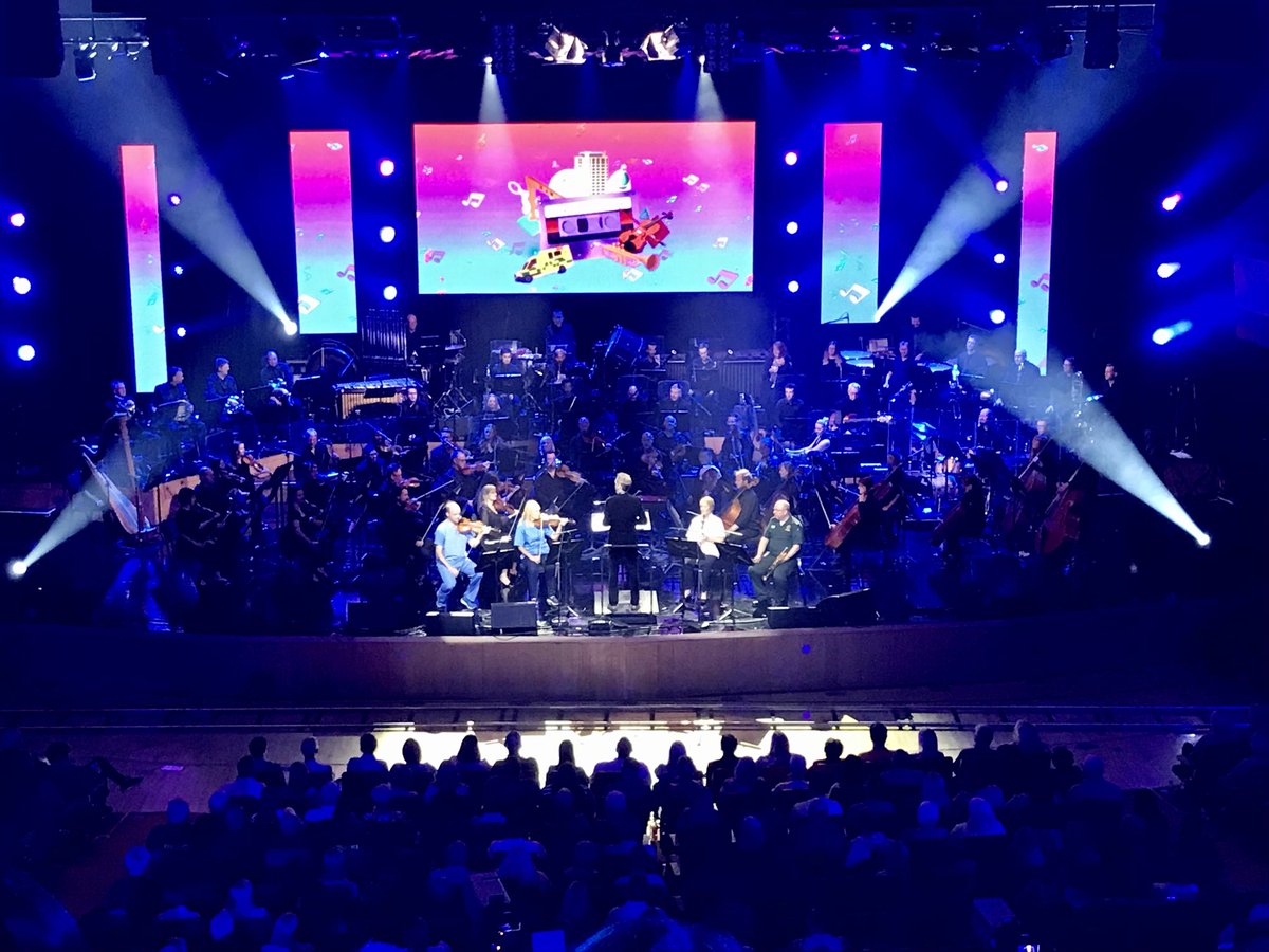 adair_mark's tweet photo. A big Belfast night for the NHS, BCC and the BBC… Freedom of the City of Belfast for all Frontline Workers. And how good to have ⁦@UlsterOrchestra⁩ at the musical heart of it all. Humbling and brilliant. https://t.co/KW5IMIdV1S