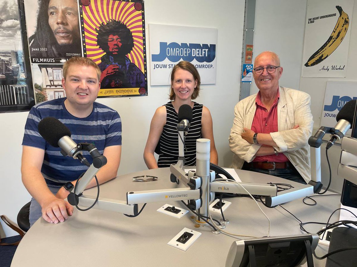 harmoniedelft's tweet photo. Vandaag waren Margreth en Rik te gast bij Omroep Delft om meer te vertellen over Jong KHD! Terugluisteren kan via de site van @OmroepDelft, de uitzending van Delft Centraal van donderdag 25 augustus 10:00, vanaf 1:35:30. https://t.co/JBED8ArUln