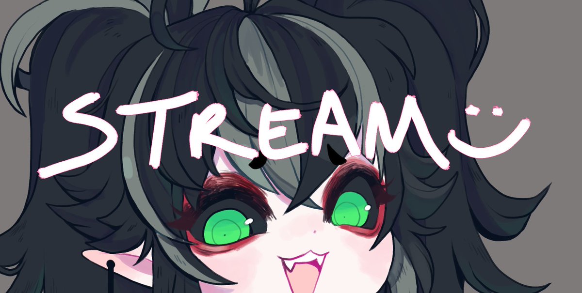 「hi gamers im gonna stream for like an ho」|lili 🔪🩸のイラスト
