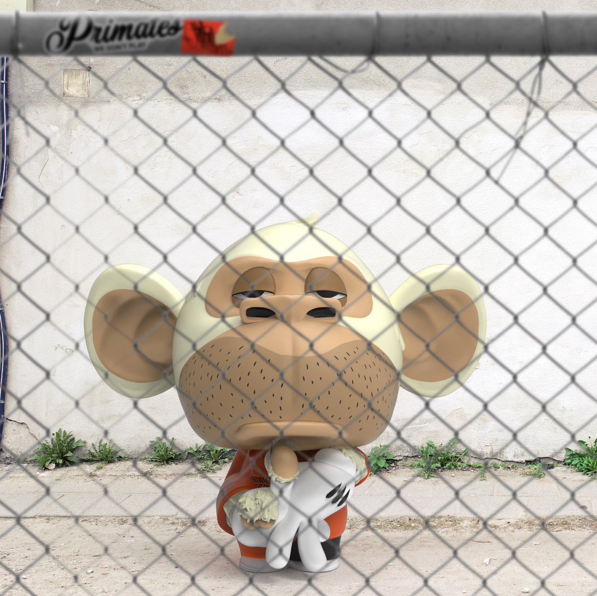 OG_Slick1's tweet photo. #freeprimate5506 !
Court ordered release date in November if he don’t escape first. 🙈🙊🙉 #primates #primate5506 #bayc #bayc5506 #BoredApeYachtClub #primateswedontplay #designercon #dcon #lahands https://t.co/WTXg5EpVr1