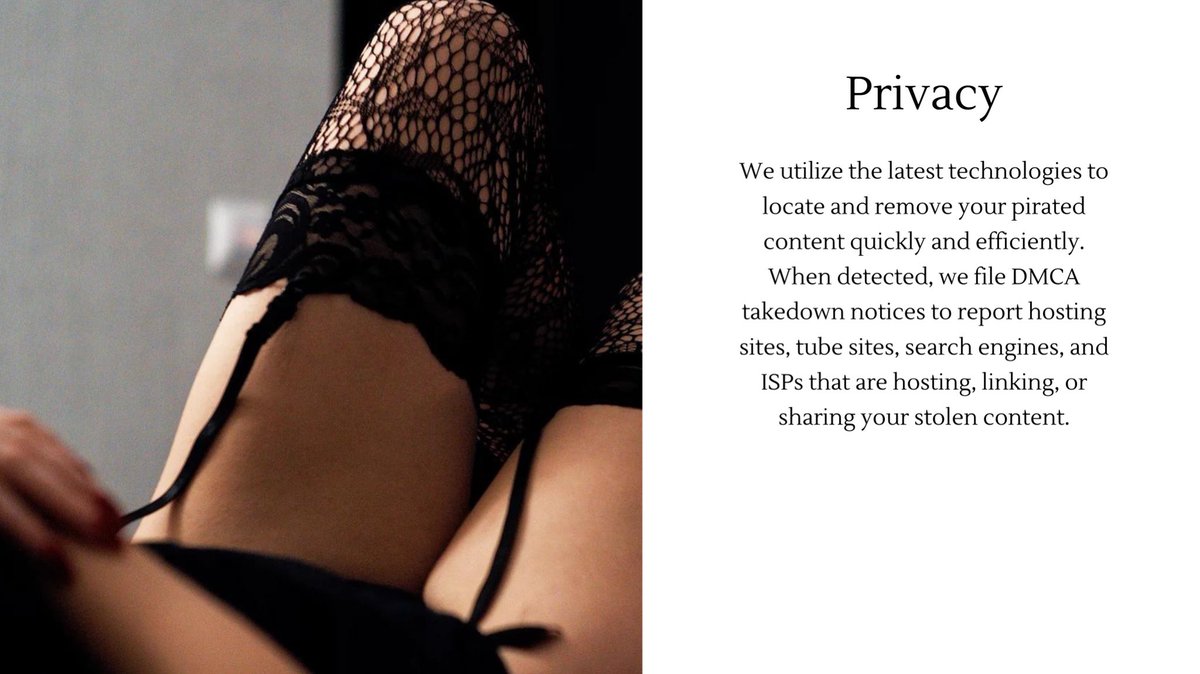 We offer maximum privacy to our
models to ensure your content is solely utilized to your liking.