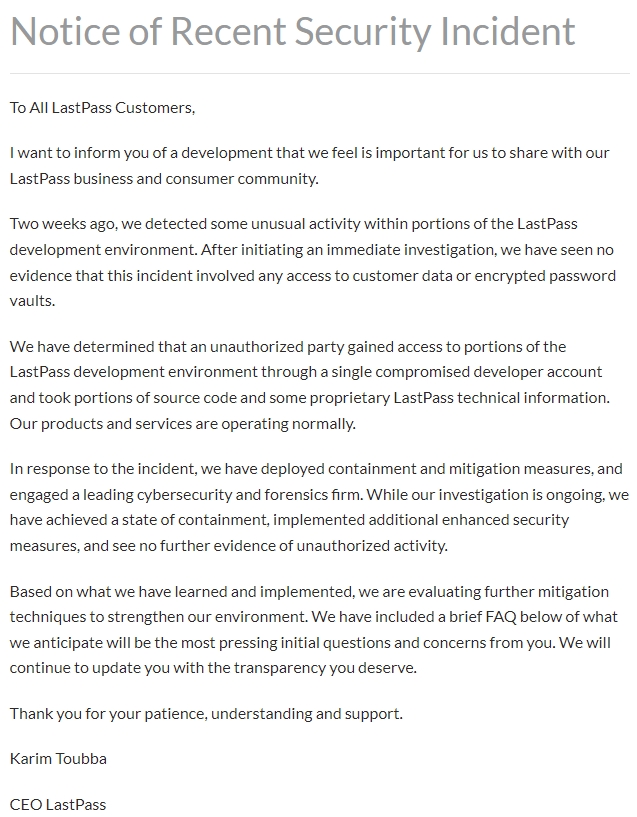 For <a href="/lastpass/">LastPass</a> folks:

blog.lastpass.com/2022/08/notice…