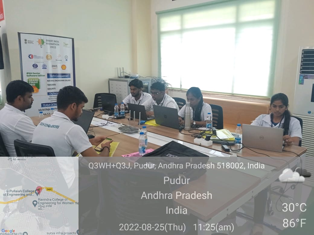 NecScience's tweet photo. Smart India Hackathon 2022
Team Name : Tech Conquerors from IT department 
Venue : GPCET, Andhra Pradesh
Students with mentor competing in 36 hours of continuous coding.

@SIH2022_MIC 

#NEC #COLLEGE #mech #eee #civil #cse #ece #it #infrastructure #topinstitution  #Bestplacement https://t.co/S2zDW15EP5