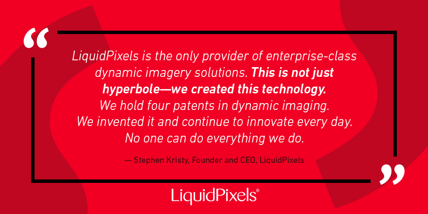 LiquidPixels's tweet photo. Steve Kristy, our #CEO and co-founder, knows dynamic imaging. With Marc Spencer, #CTO and co-founder, they together created the underlying technology that became our flagship solution: LiquiFire® OS.
#LiquidPixels #LiquiFireOS #LiquidPixelsreviews #website #dynamicimaging #b2b https://t.co/O00ZLsL0fB