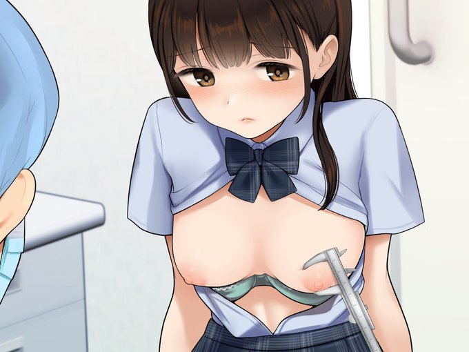 [R-18] 乳首ノギス #羞恥 #オリジナル #身体検査 #CG集 #乳首 https://t.co/7jBAlG4nV7 