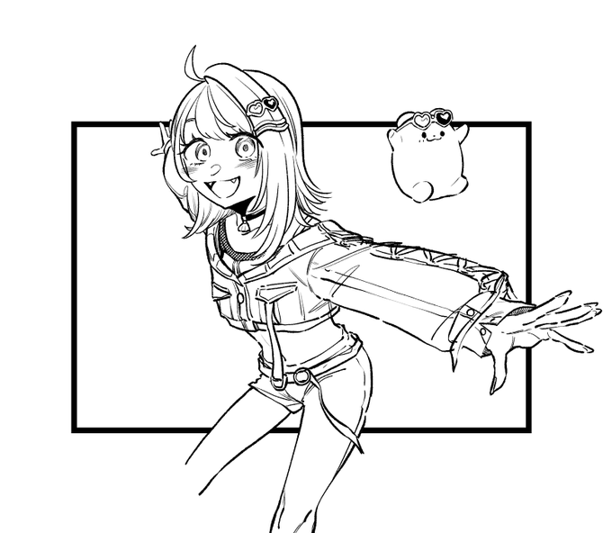 #らむねはいか画 