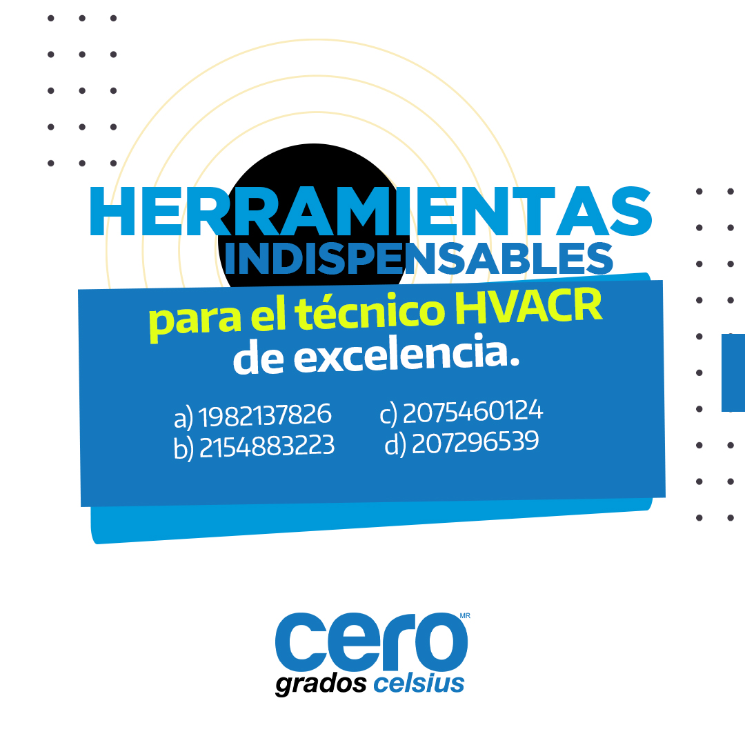 Revista0Grados's tweet photo. 🤔¿Reconoces estas herramientas? 🛠️🧰
📲Anota en comentarios cuál de este grupo no corresponde a tu trabajo diario.⬇️
#CeroGrados #HVAcTech #HVACTechnician #airconditioning #airconditioningservices #airconditioningcontractor #AirConditioningProblems #airconditioningrepair https://t.co/OuMDrfBAc5