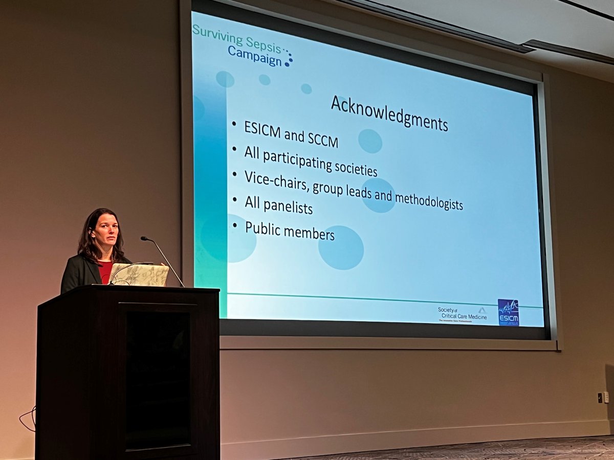 SummitCritCare's tweet photo. #SECCS2 plenary speaker @Laura_Evans_206 from @uwpccm teaching about #sepsis evidence and quality improvement from @SCCM #SurvivingSepsis 

It takes a village: traditional stakeholders, multiprofessional members, public 

Live streaming #FOAMed #FOAMcc 

https://t.co/tjqici9F0e https://t.co/ET9fsXGtI0