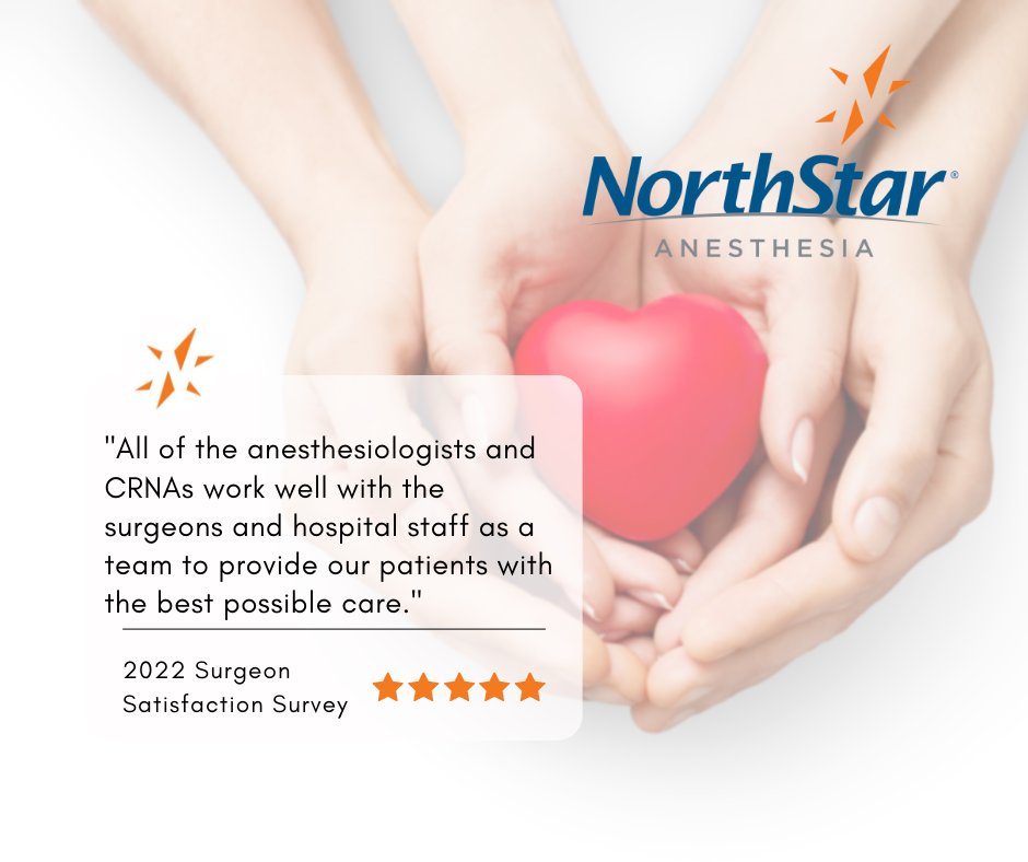 We are sharing more highlights from the Spring 2022 Surgeon Satisfaction Survey, and this week we want to focus on our partnered facilities! 

This surgeon's comment perfectly sums up our focus on delivering quality patient care at our facilities!