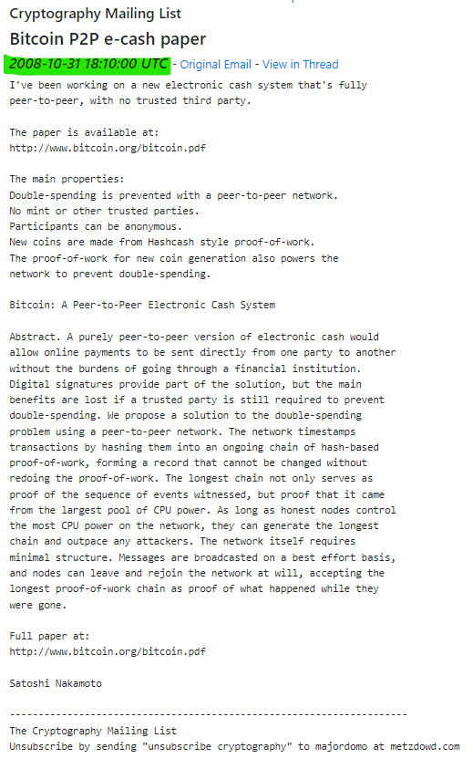 m_murfy's tweet photo. Bitcoin being "open source" does not mean it is "free to steal". Bitcoin was self-published by Satoshi, on https://t.co/endybezmnG, well before it was uploaded to Sourceforge or GIT. https://t.co/JIhGuhXGdP