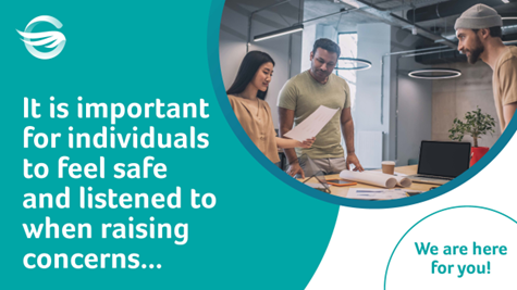DerekM_FTSU's tweet photo. A Speak Up culture refers to a healthy, supportive environment, where team members feel free to share their ideas, opinions, and concerns, without fear of retaliation or penalty #FTSU #highlandguardian https://t.co/grel9vSKEi