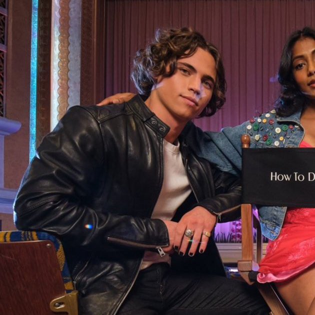 THE JACKET AND NAILS PAINTED BLACK 😮‍💨😮‍💨