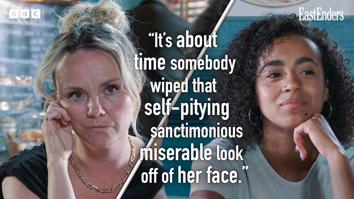 Pot, kettle, Janine? #EastEnders