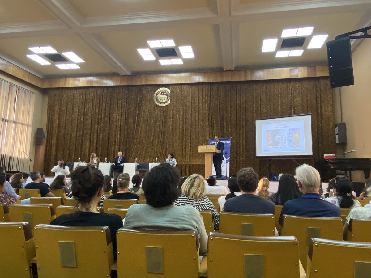 #ECER2022 Closing ceremony at ECER 2022. Enjoyed this wonderful conference! 😊 A beautiful week in Yerevan, Armenia 🇦🇲.