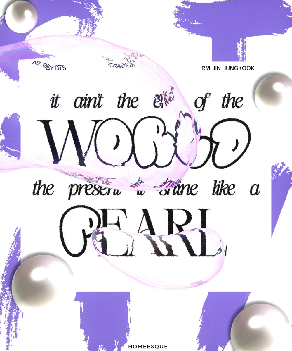 home_esque's tweet photo. โit ainโt the end of the world, the present, it shine like a pearlโ
โ Stay (BE)
#BTS #WBBAugust #WordsByBangtan https://t.co/je8U95KBvI