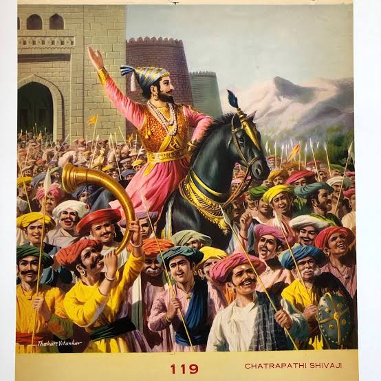 viewintothepast's tweet photo. Sārjā Shivāji Jung Jeetan Chālat hai!
After RajyaBhishek, Shivaji Maharaj leaped high, capturing everything from Salher to Jinji(Tamil Nadu), Shivray's Dakshin Digvijaya. https://t.co/2Mz6is1Zrz