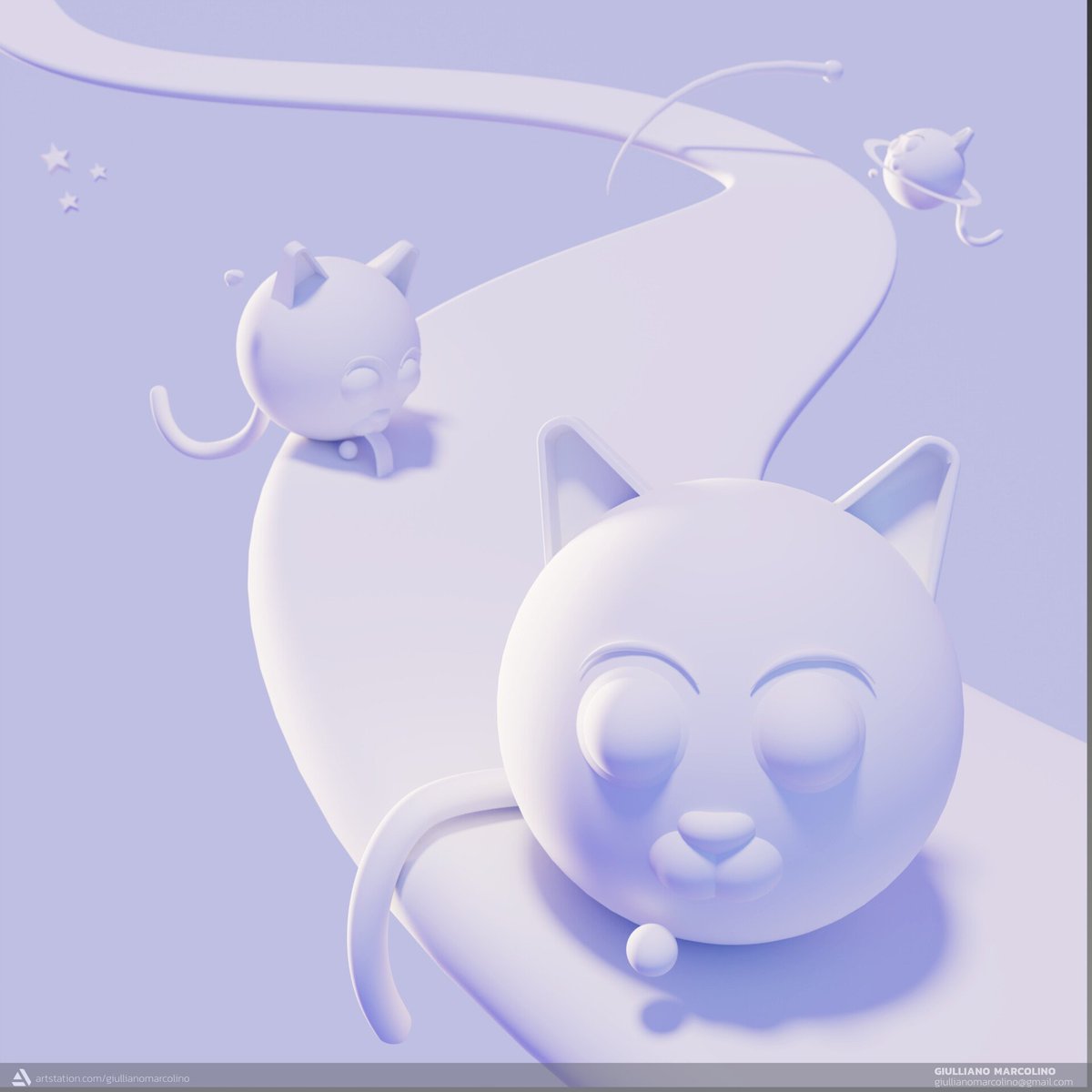 Giulliano_Marc's tweet photo. O início dos meus estudos de 3D 🌎🐱 #blender #3d #escolarevolution https://t.co/FTJOKLO4H5