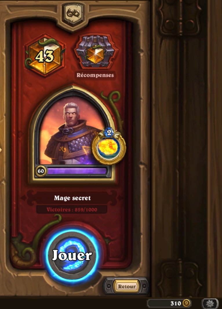 FrostWild3's tweet photo. lestratege1(French player) run to legend with mage secret (top 41 legend)
good matchup: Quest mage/pillager rogue/ odd pala/ reno priest/evenlock/shudder chaman/beast hunter
bad matchup: hard controle deck
winrate:55%
 decklist below
@neon31HS @HSTopDecks @slizzle466 https://t.co/kzJvXiVHvu