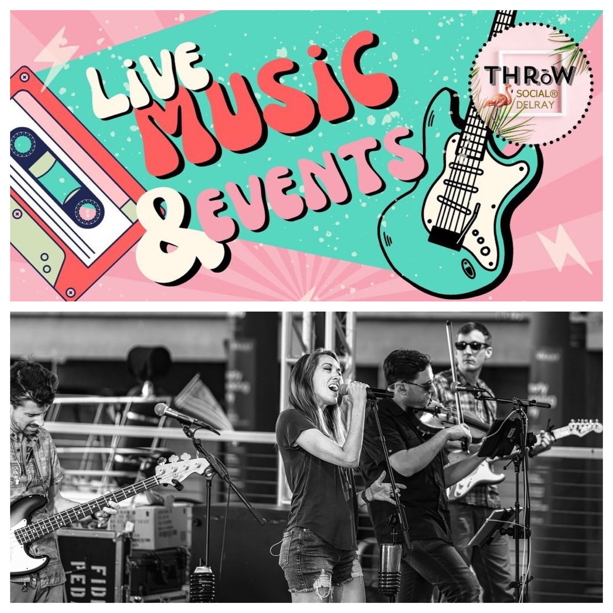 TurtleRecall's tweet image. What’s that? Surprise show at @throw_social tonight??!?

Come play giant JENGA and party with us!!