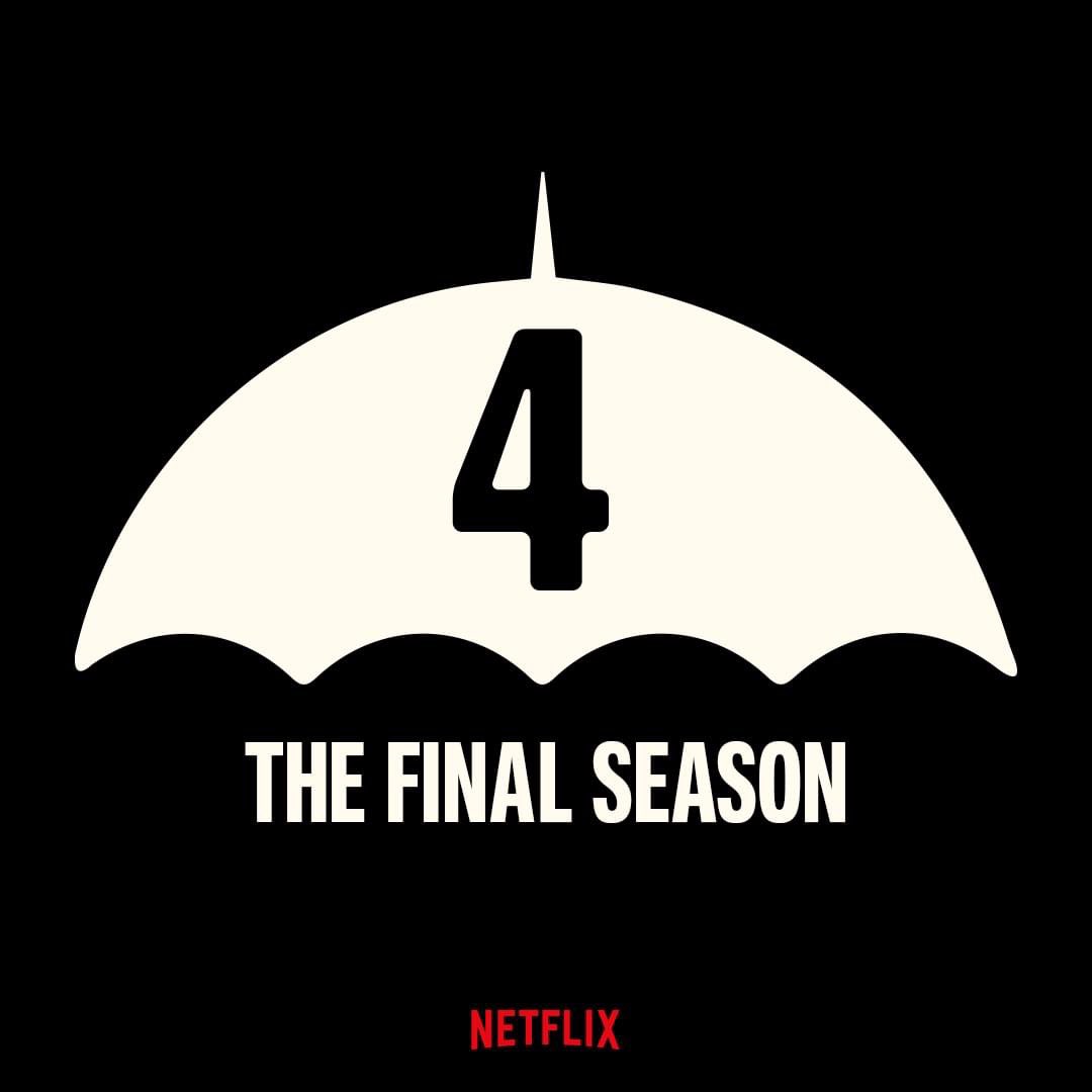 3GeekSenate's tweet photo. It has just been announced that The Umbrella Academy has just been renewed for it’s 4th and final season.
#umbrellaacademy #theumbrellaacademy  #Netflix https://t.co/rJgnplamjq